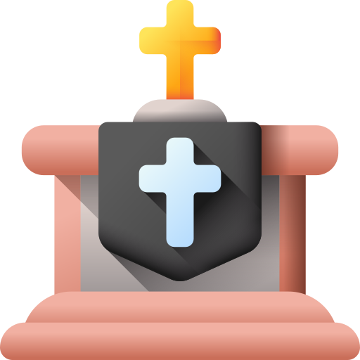 altar 3D Color icono