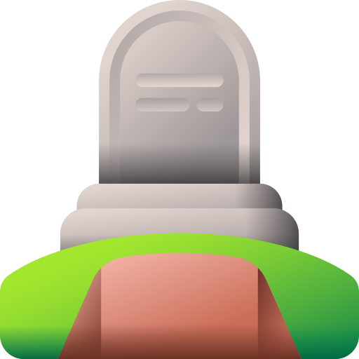 Кладбище 3D Color иконка