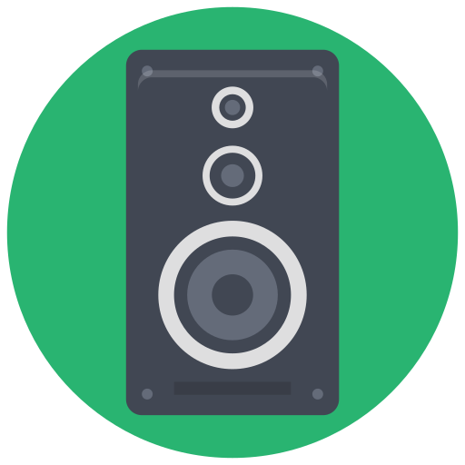 altavoz Generic Flat icono