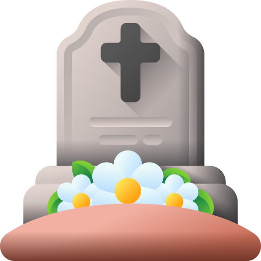 무덤 3D Color icon