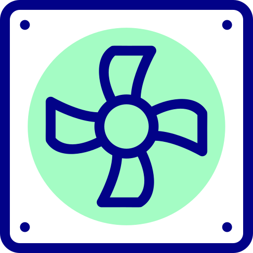 Fan Detailed Mixed Lineal color icon