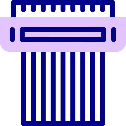 cabo de fita Detailed Mixed Lineal color Ícone