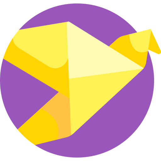 origami Detailed Flat Circular Flat Ícone
