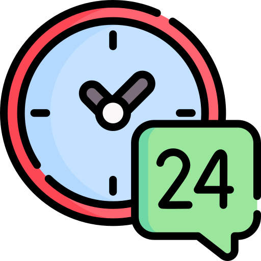24 시간 Special Lineal color icon