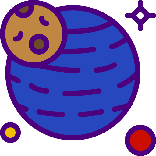 Planet prettycons Lineal Color icon