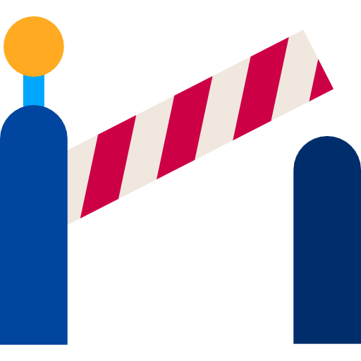 장벽 Basic Straight Flat icon