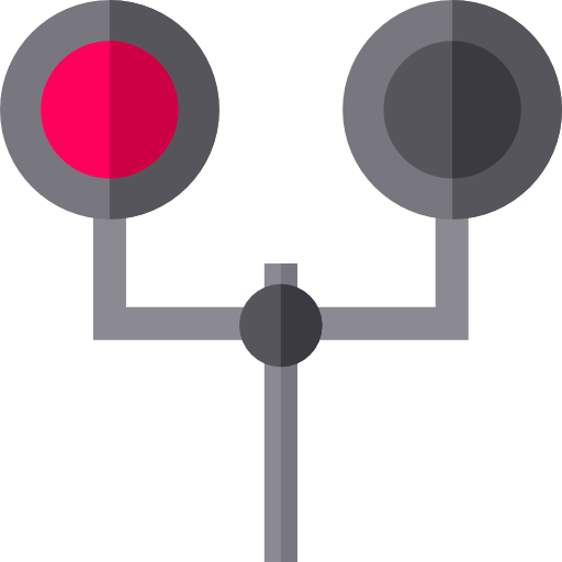 straßenschild Basic Straight Flat icon