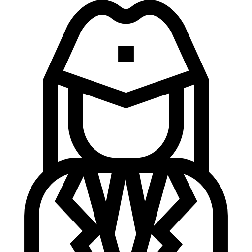 スチュワーデス Basic Straight Lineal icon