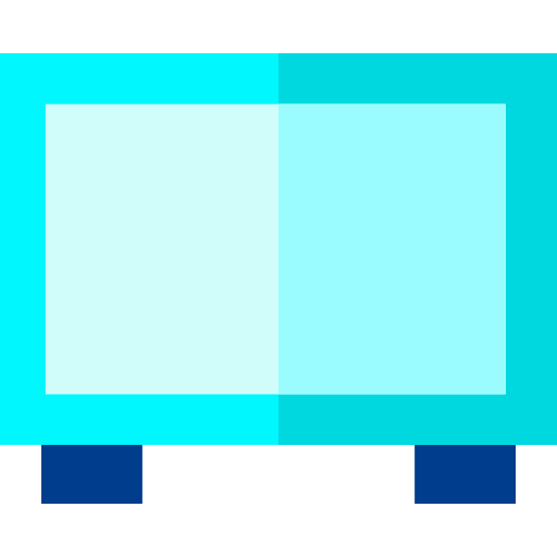 Big screen Basic Straight Flat icon