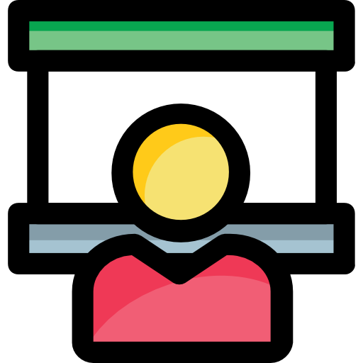 プレゼンテーション Prosymbols Lineal Color icon