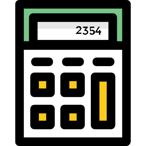 calculadora Prosymbols Lineal Color Ícone