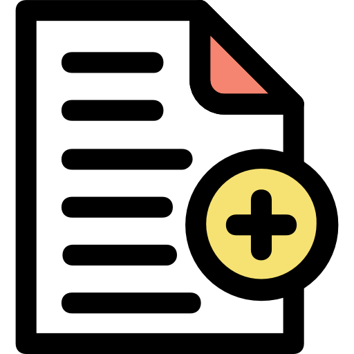 archivo Prosymbols Lineal Color icono