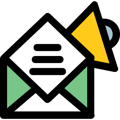 e-mail Prosymbols Lineal Color icoon