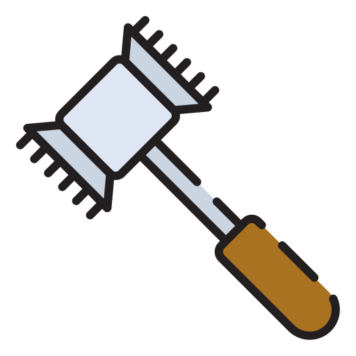 Tenderizer Generic Outline Color icon