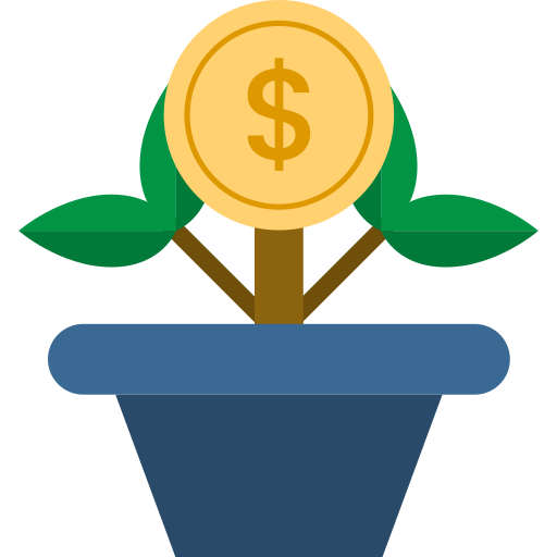 Money tree Generic Flat icon