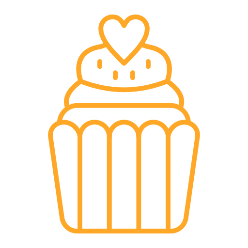 cupcake Generic Simple Colors icon