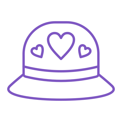 Hat Generic Simple Colors icon