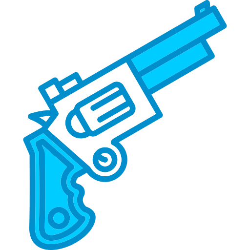 Pistol Generic Blue icon