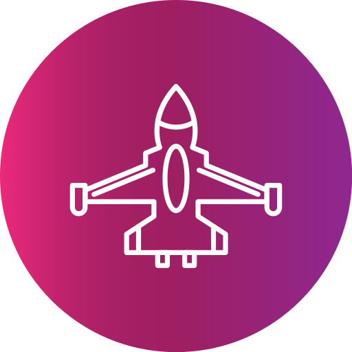 Jet Generic Flat Gradient icon