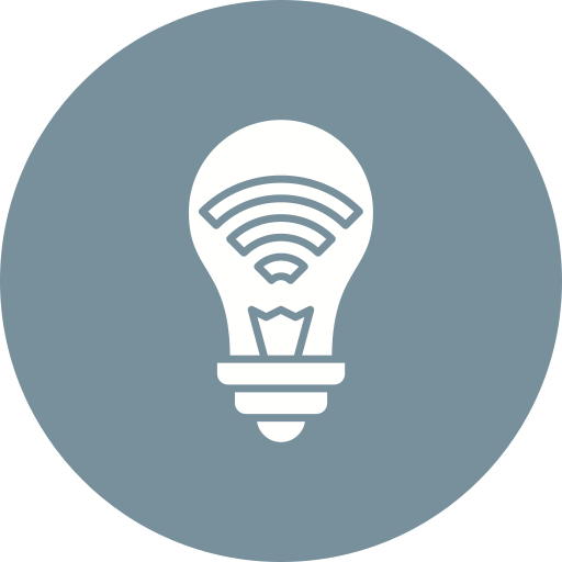 Smart bulb Generic Mixed icon