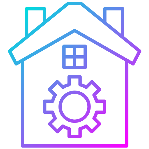 automatización del hogar Generic Gradient icono
