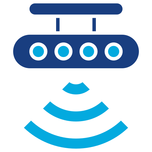 Motion sensor Generic Blue icon