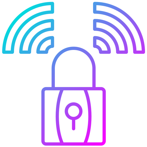 Smart lock Generic Gradient icon