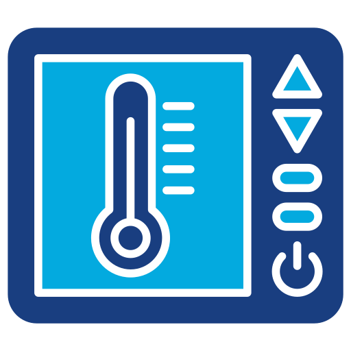 Thermostat Generic Blue icon