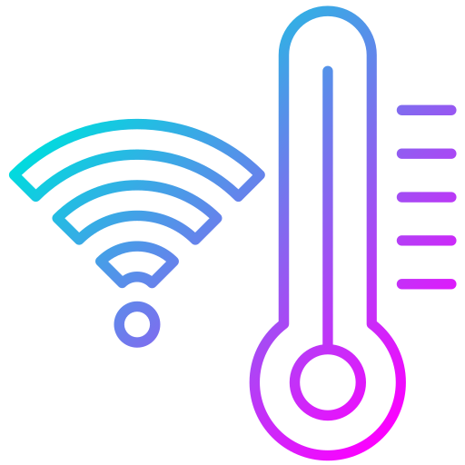 intelligente temperatur Generic Gradient icon