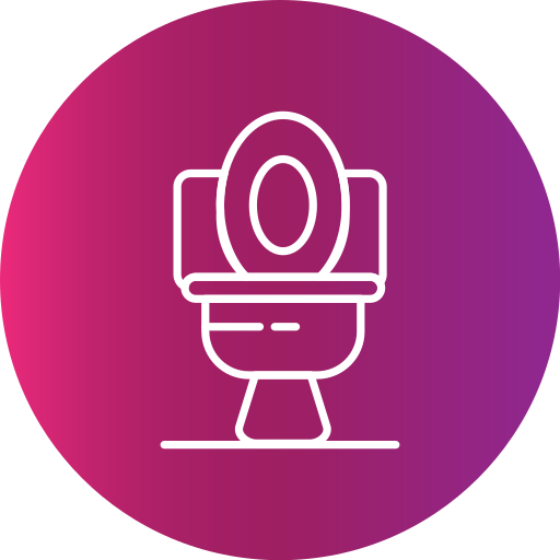 Toilet Generic Flat Gradient icon