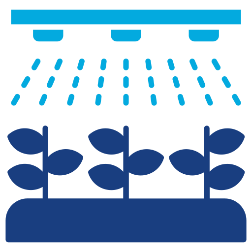灌漑システム Generic Blue icon