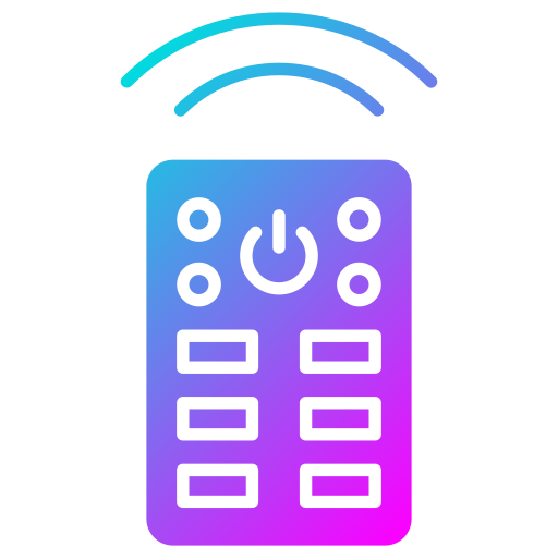 telecomando Generic Flat Gradient icona