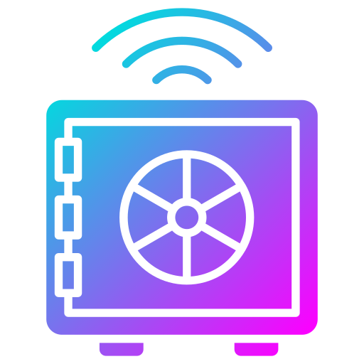 cassetta di sicurezza Generic Flat Gradient icona