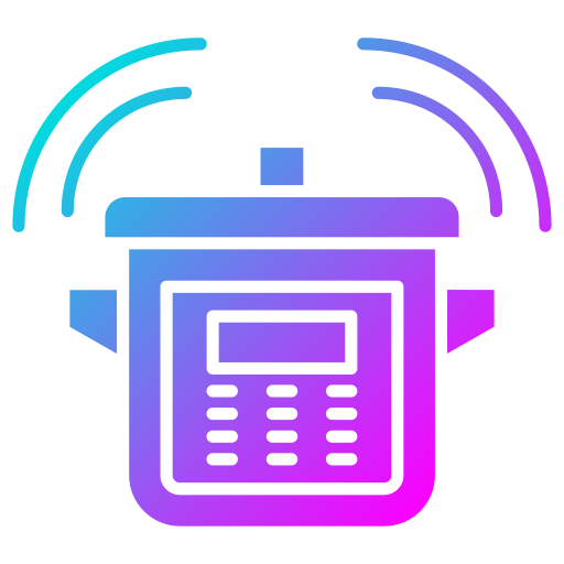 urządzenie do gotowania ryżu Generic Flat Gradient ikona