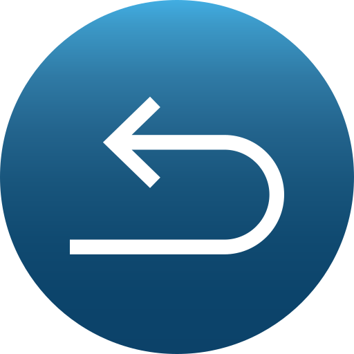 左矢印 Generic Flat Gradient icon
