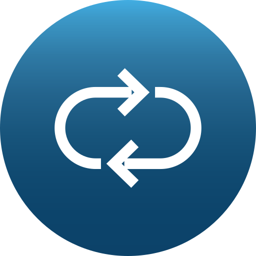 ciclo continuo Generic Flat Gradient icona