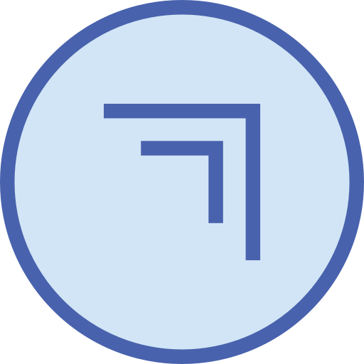 上向き矢印 Generic Blue icon