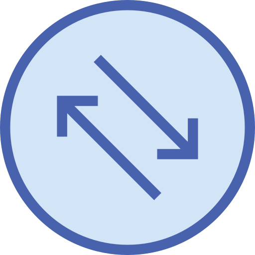 veränderung Generic Blue icon