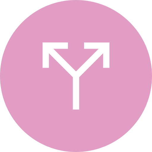 나뉘다 Generic Flat icon