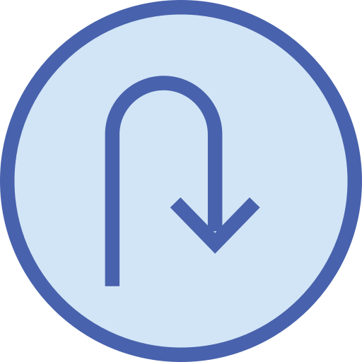 rechter pfeil Generic Blue icon