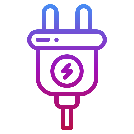 plug Generic Gradient icoon