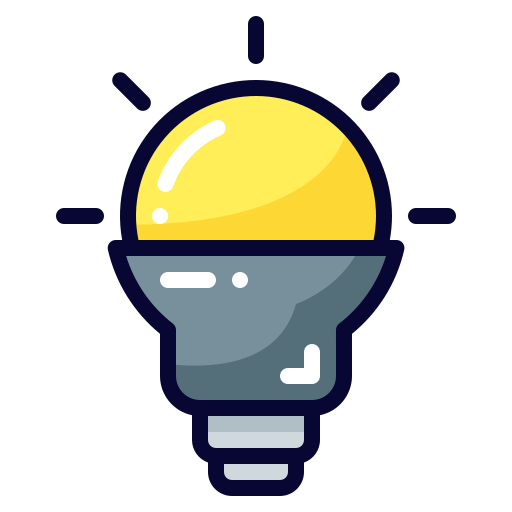 lampa led Generic Outline Color ikona