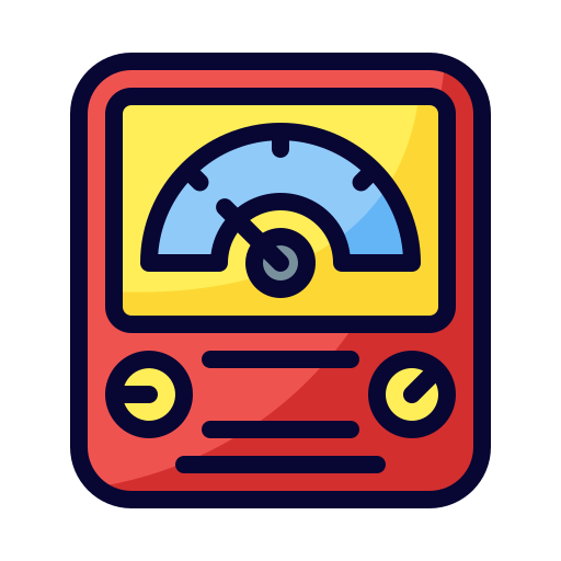 voltmeter Generic Outline Color icon