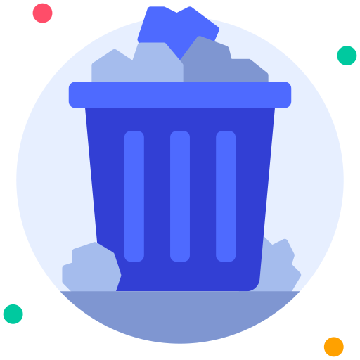 Trash Generic Rounded Shapes icon