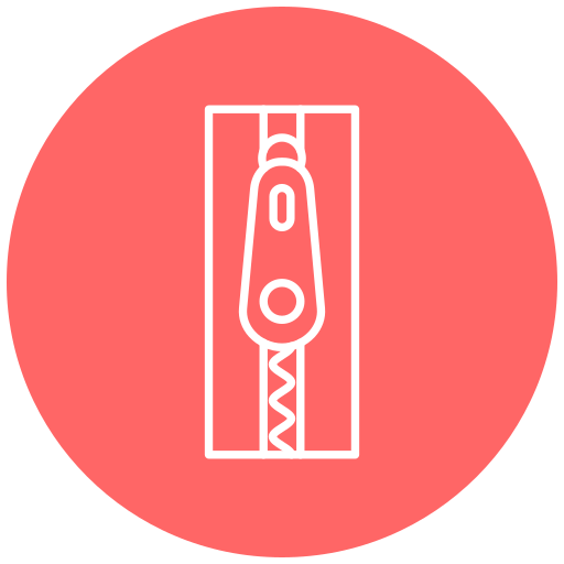 ジッパー Generic Flat icon