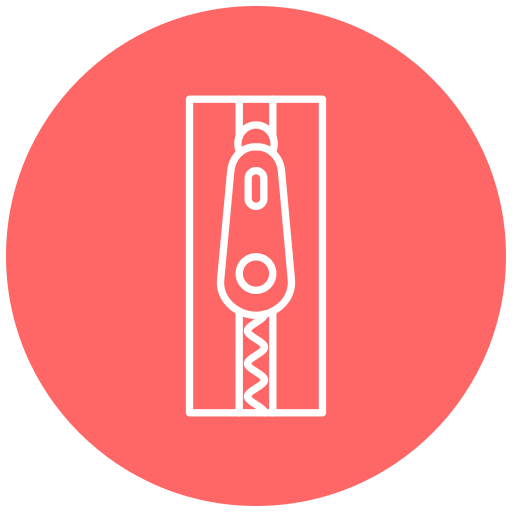 지퍼 Generic Flat icon