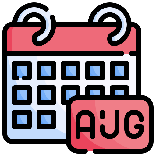august Generic Outline Color icon