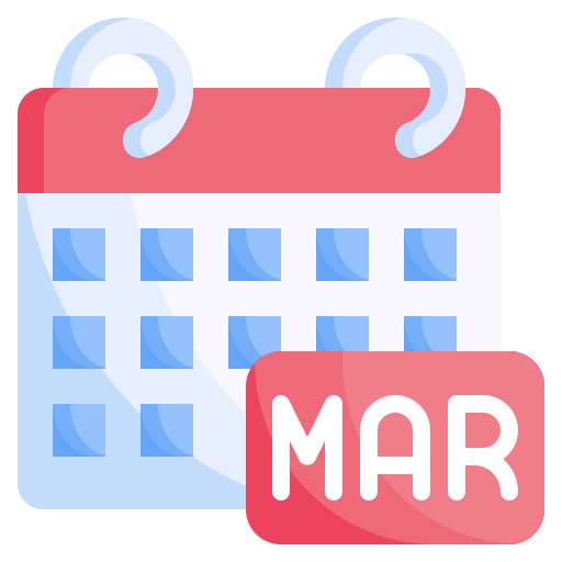 March Generic Flat icon