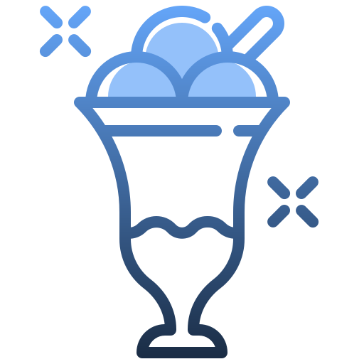 Ice cream Generic Gradient icon