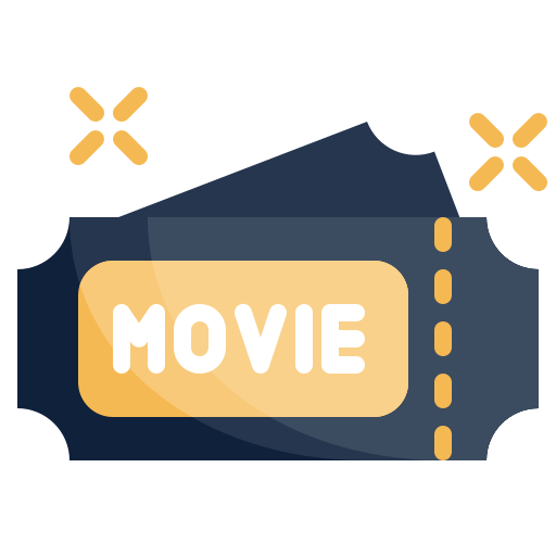 Movie ticket Generic Flat icon